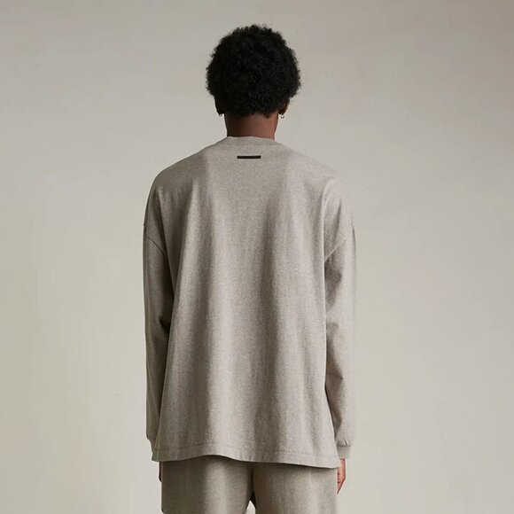 ESSENTIALS Holiday Core Logo Long Sleeve T-Shirt - Picture 3 of 3